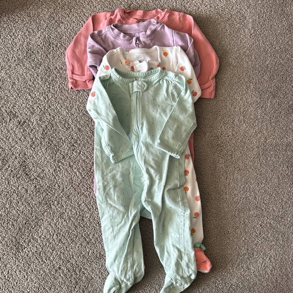 Baby Girl Footies Bundle